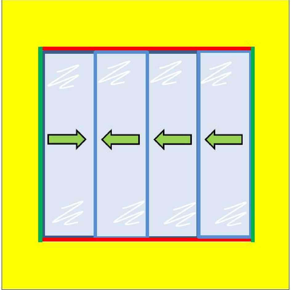 Buy 4 Panel Horizontal Slider with 4mm Plate Polycarbonate Glazing online today