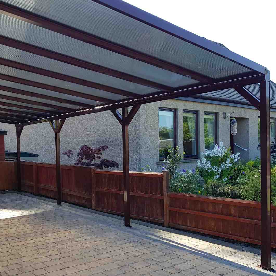 Brown Canopy with quick delivery