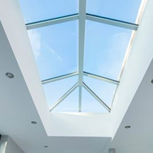 Aluminium roof lantern