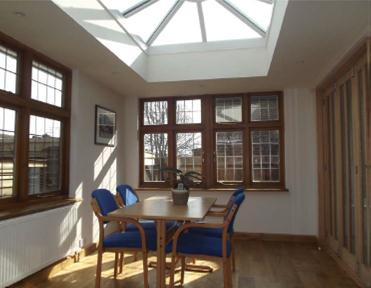 upvc roof lantern opening