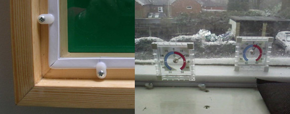 Insulate a north facing window
