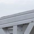 Omega Smart Free-Standing, White MonoPitch Roof Canopy with 16mm Polycarbonate Glazing - 7.4m (W) x 2.0m (P), (8) Supporting Posts