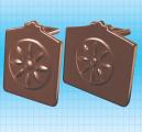 Grey aluminum end cap for Capex bar