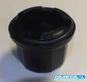 Omega Smart Canopy Gutter adaptor - Gutter Fitting, Anthracite grey