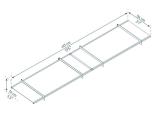 Nancy Door Canopy 4100mm (W) x 914mm (P)