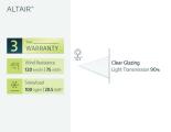 Altair Door Canopy 1500mm (W) x 915mm (P)