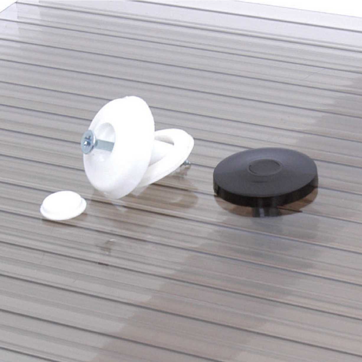 Screw Fixing Buttons for 25mm thick glazing (pack of 10)