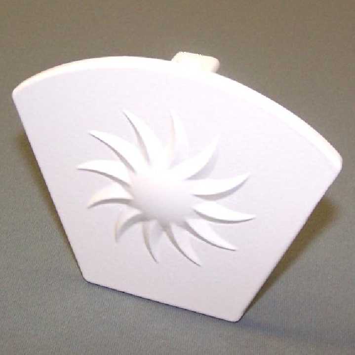 Aluminium End Cap for Aluminium Hip Rafter Supported Glazing Bar