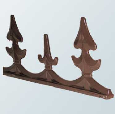Buy Aluminium Cresting for Aluminium Rafter Ridge Cap - 485mm online today