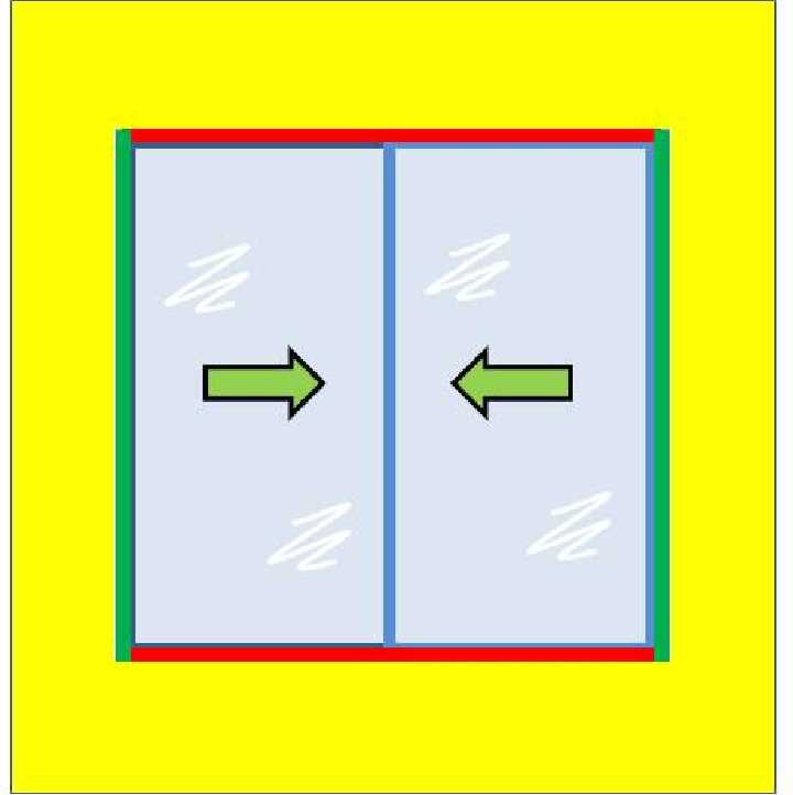 Buy 2 Panel Horizontal Slider, Unglazed for 4mm Glazing online today