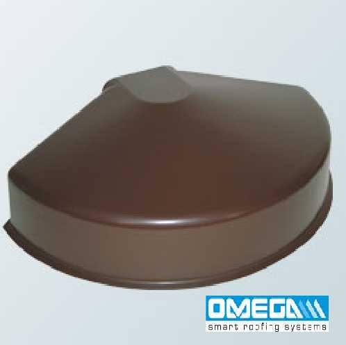 UPVC Spider (semi-circular) for Aluminium Ridge Cap