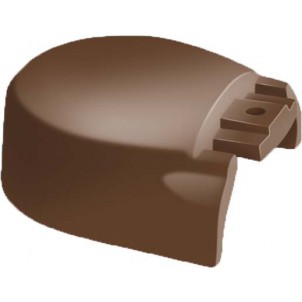 Grey MK4 radius end cap cap