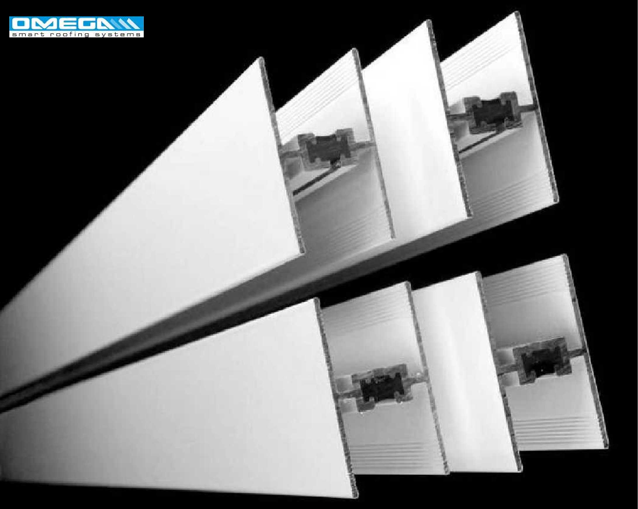 Aluminium Muntin Bar for 24/25mm thick glazing, 2.1m