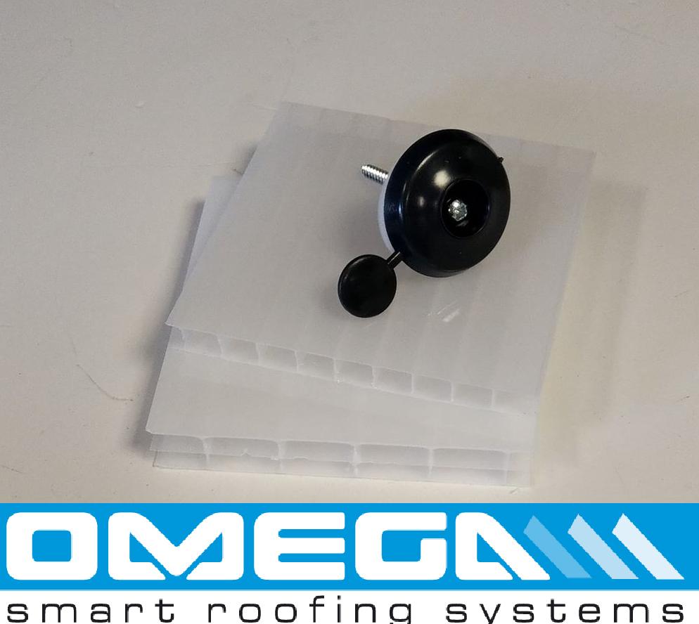 Anthracite Grey screw fixing buttons