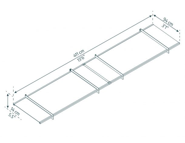 Great deals on Nancy Door Canopy 4100mm (W) x 914mm (P)