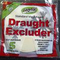 Draught Excluder for Windows/Secondary Glazing - 15m Roll, Brown
