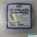 Easyfix Clipglaze Edging Kit - 15m roll of edging for 6mm Glazing Thickness, White