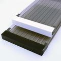 uPVC Sheet Closures for 25mm thick glazing, 2.1m