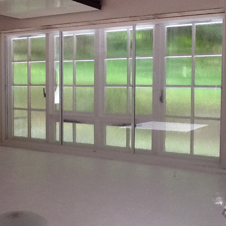 3 Panel Horizontal Slider with 4mm Plate Polycarbonate Glazing