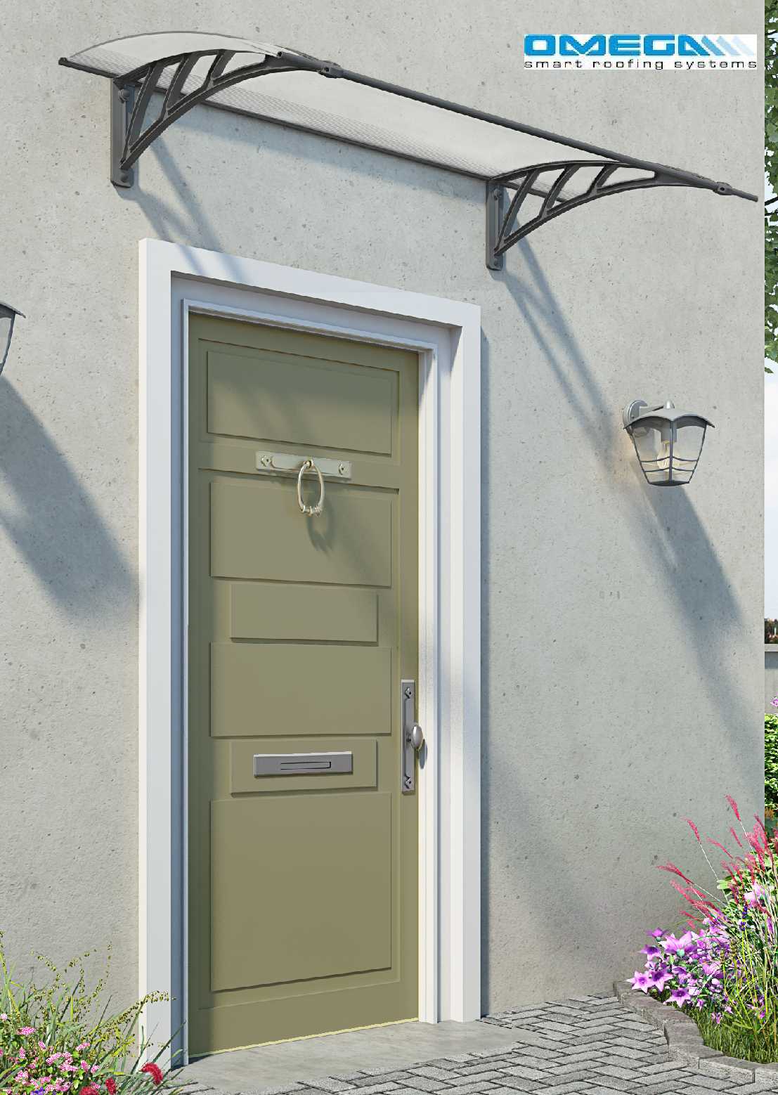 Buy Neo 1350 Door Canopy - 1350mm (W) x 860mm (P) online today