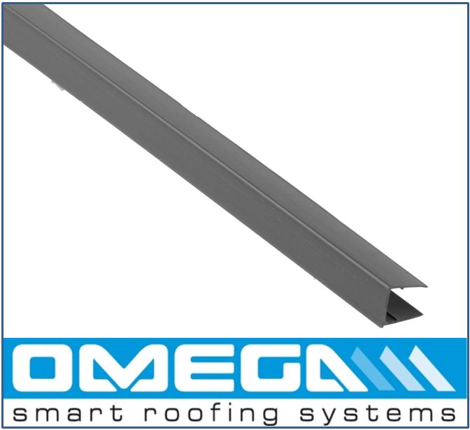 Affordable DIY Conservatory Roof Kit with Anthracite Grey Rafter-Supported Glazing Bars, 3.19m Width x 3.0m Projection