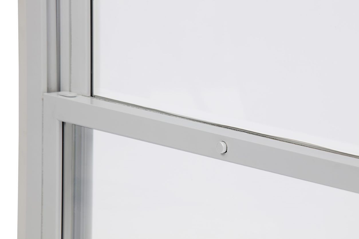 Affordable Tilting balanced vertical slider secondary glazing unit