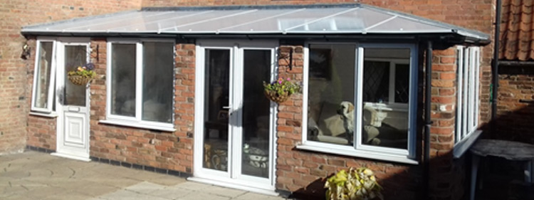 Replacing a conservatory roof