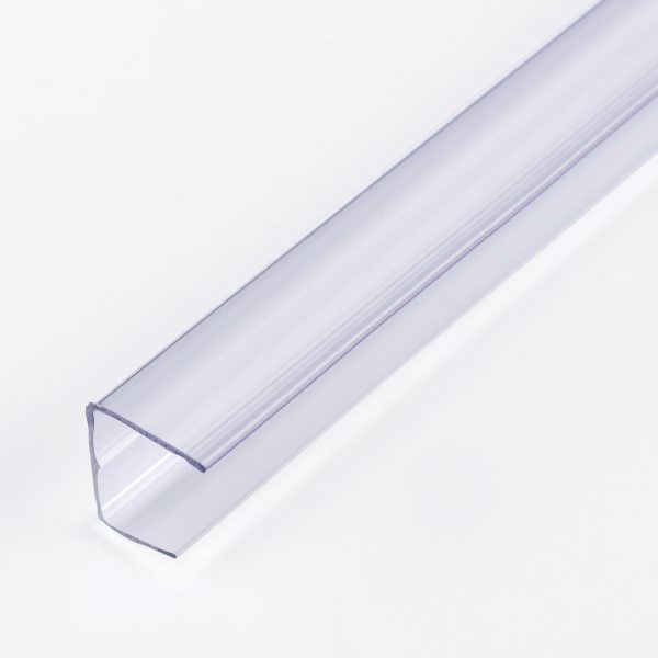 Clear Sheet Closure,10mm glazing, 2.1m