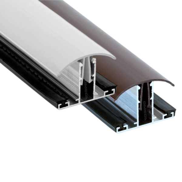 Snapfix uPVC Rafter Supported Glazing Bar for 25-35mm Polycarbonate Glazing