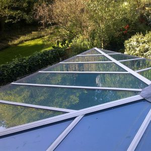 60mm Wide Aluminium Rafter Bar roof