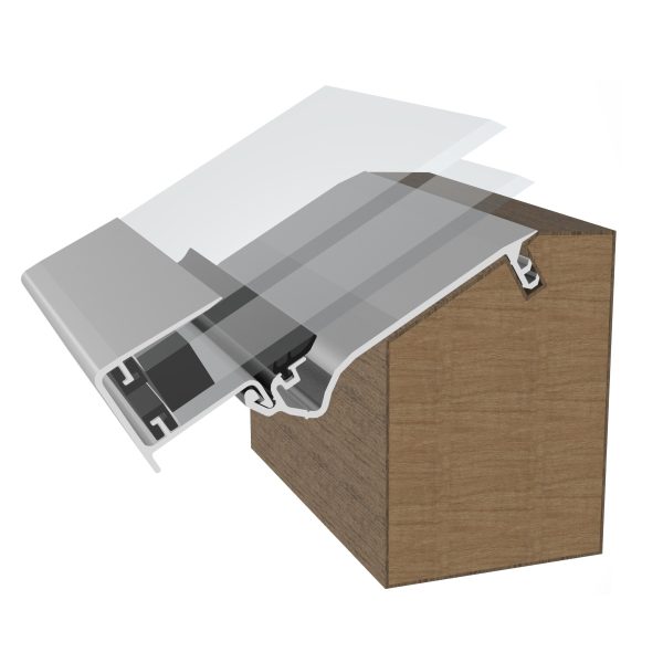 Grey Ankorglaze with condensation control for 24 or 28mm glazing