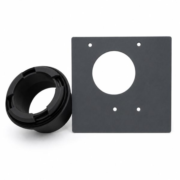 Eaves End Plate and Gutter Adaptor for Smart Canopy – Anthracite Grey