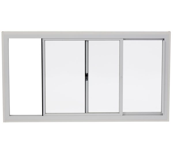 2 panel horizontal slider secondary glazing unit