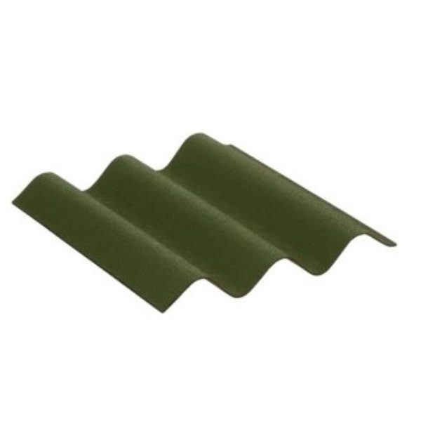 Green Bitumen Corrugated Roofing Sheet 2,000mm x 950mm