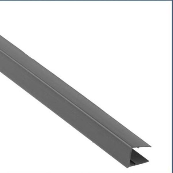 Anthracite grey sheet closure upvc