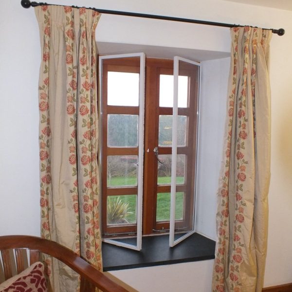 SmartHinge LEFT Hand Hinged 4mm Glass Clear Solid Plate Polycarbonate