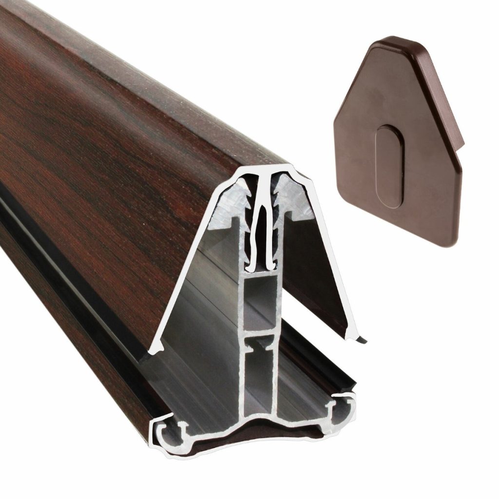Heavy Duty UPVC Self-Supporting Glazing Bar for 16, 25 or 35mm thick ...