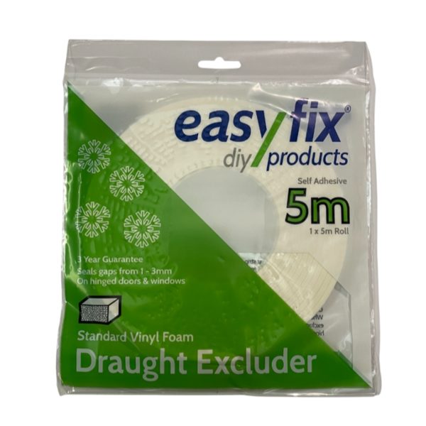 Draught Excluder for Secondary Glazing