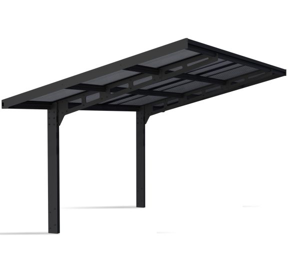 Cantilever Carport Sydney Wave Black