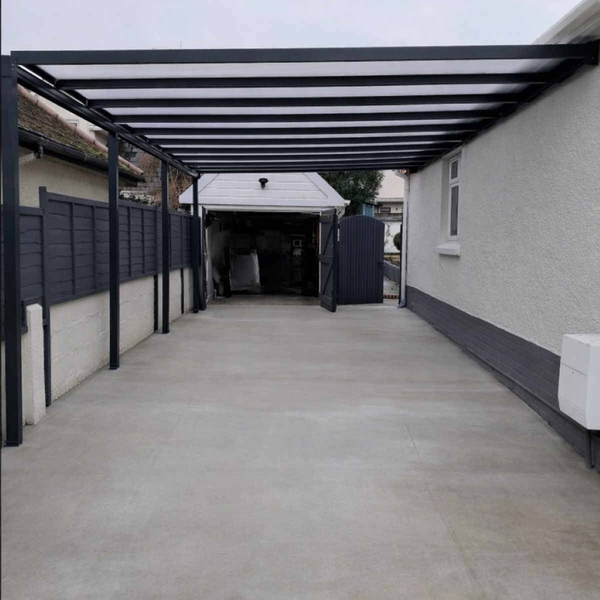 Replacing a Carport with an Omega Smart Canopy16