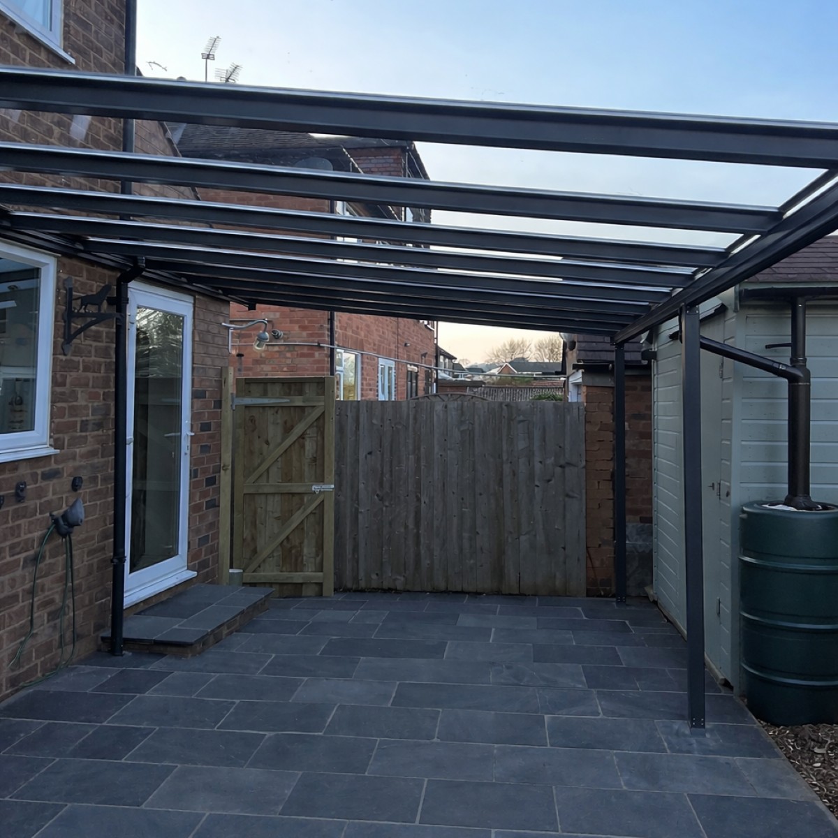 Aluminium Lean-To Canopy Case Study: Creating a Bright All-Weather Patio Cover