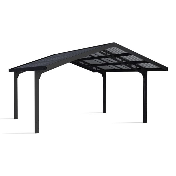 Sydney Double Carport  Apex Black