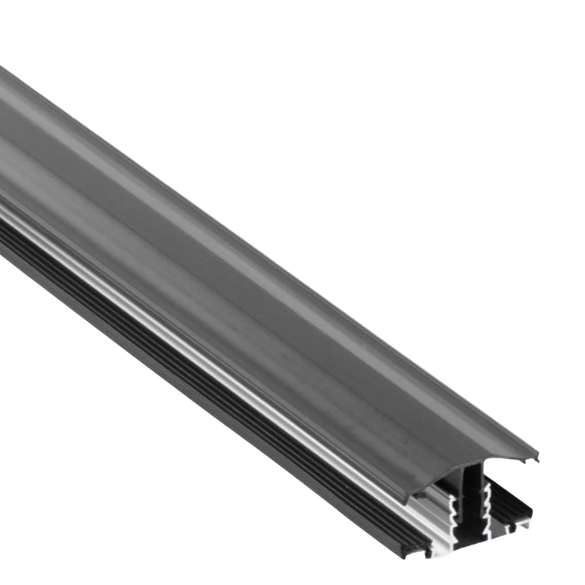Grey uPVC Snapdown Rafter Glazing bar