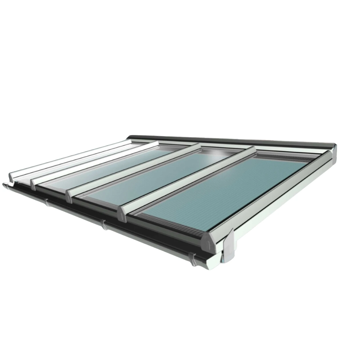 Seld support roof white